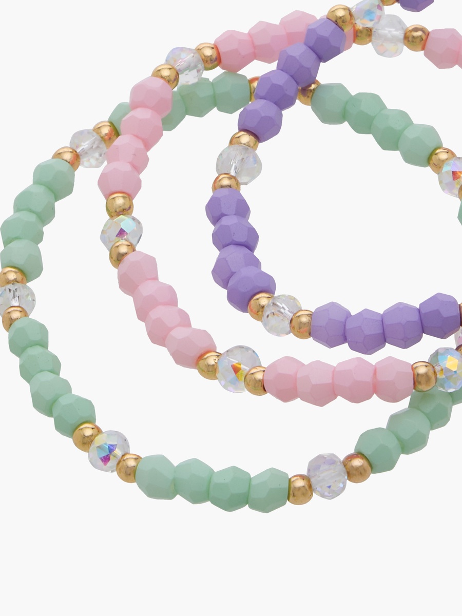 Pack of 4 Bracelet with Bead Detail
