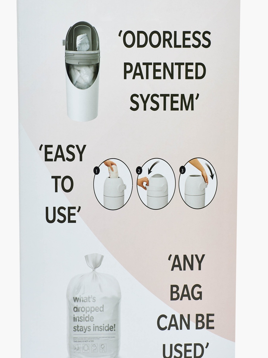 Diaper Pail with Handle