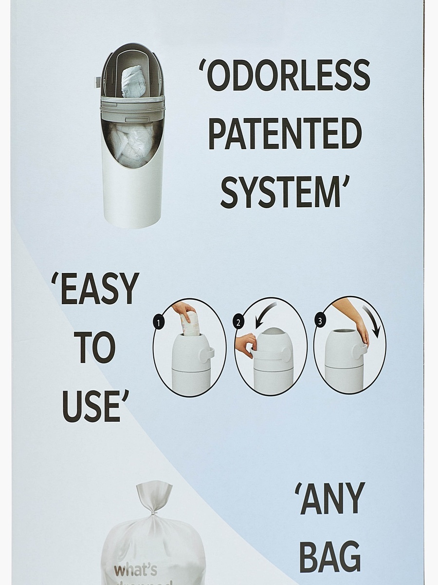 Diaper Pail with Handle