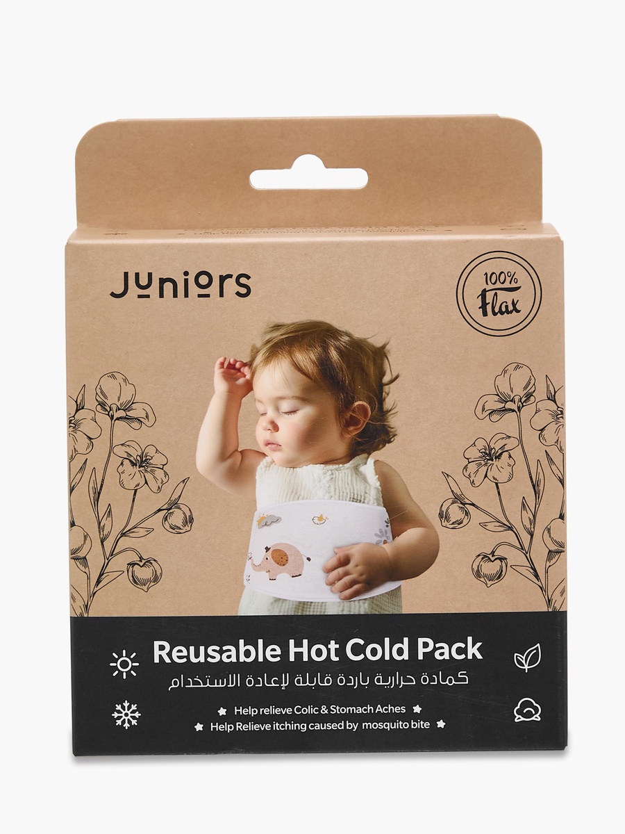 Reusable Hot and Cold Gel Pack with Elephant Print
