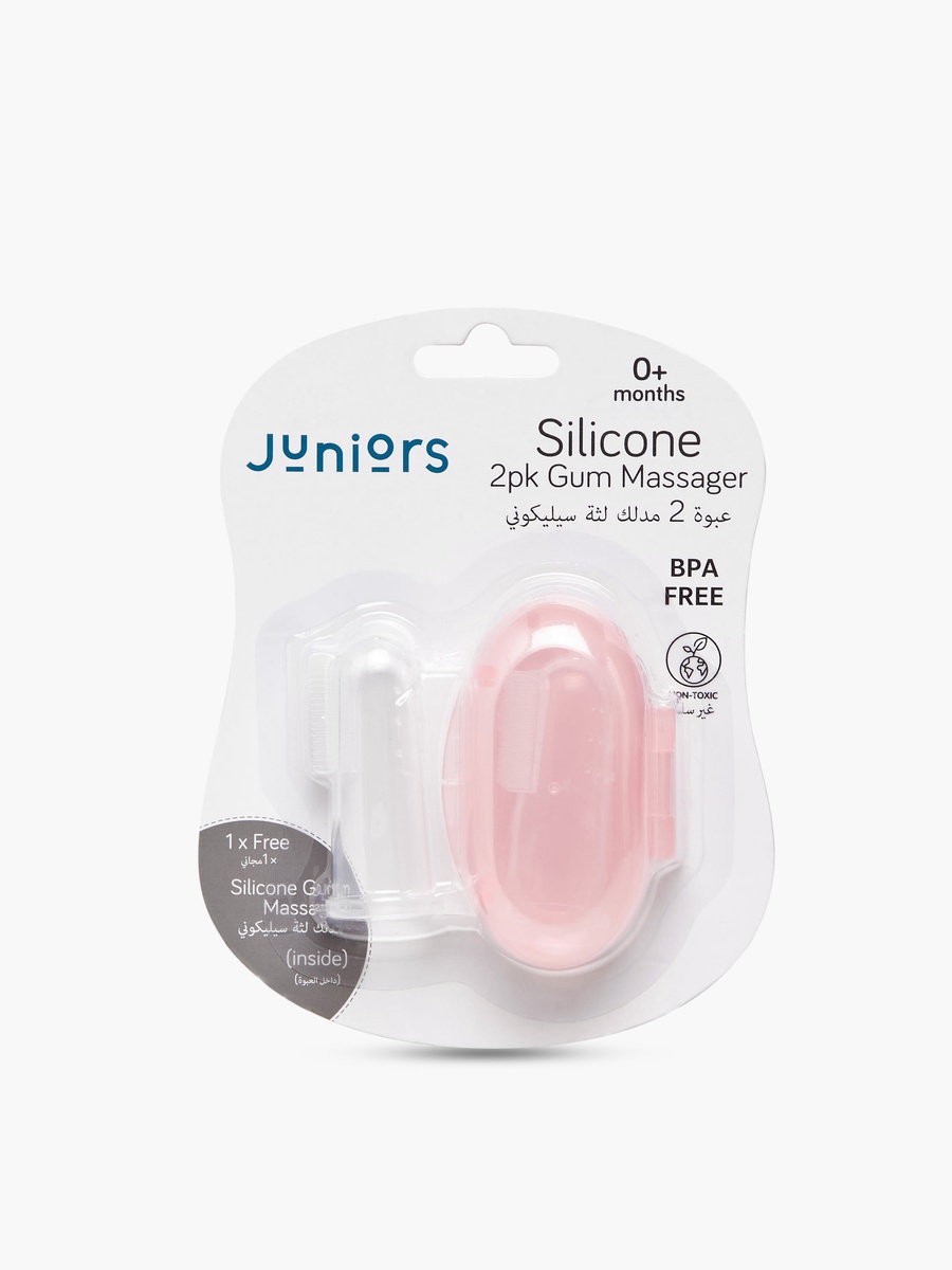 Pack of 2 Baby Oral Care Gum Massager with Case
