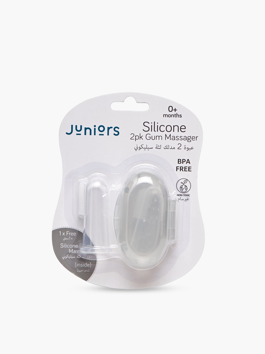 Pack of 2 Baby Oral Care Gum Massager with Case