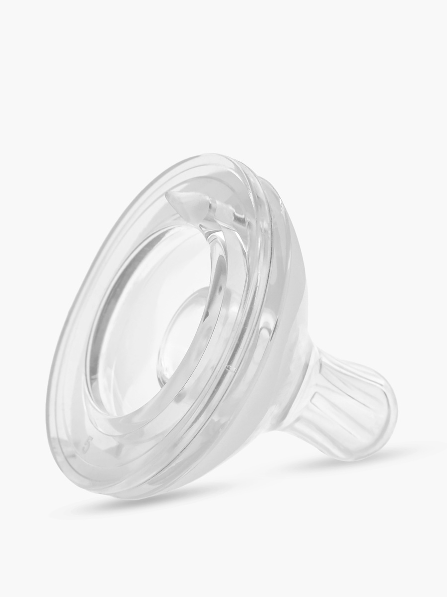 Pack of 2 Silicone Teat with Wide Neck - 6 Months+