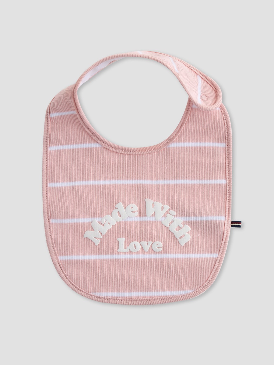 Baby Bib with Stripes