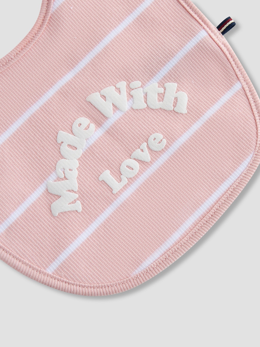 Baby Bib with Stripes