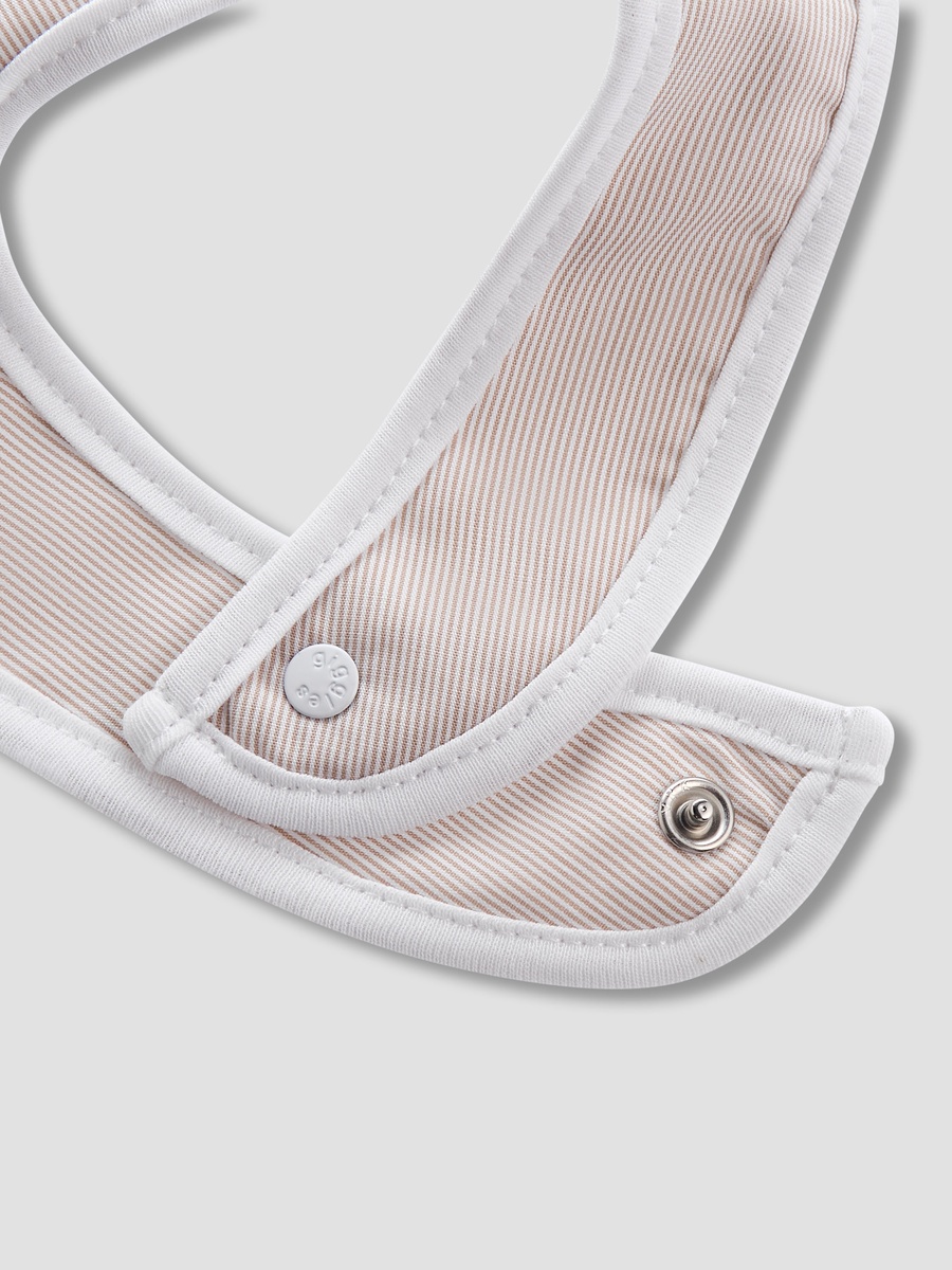 Baby Bib with Embroidered Design