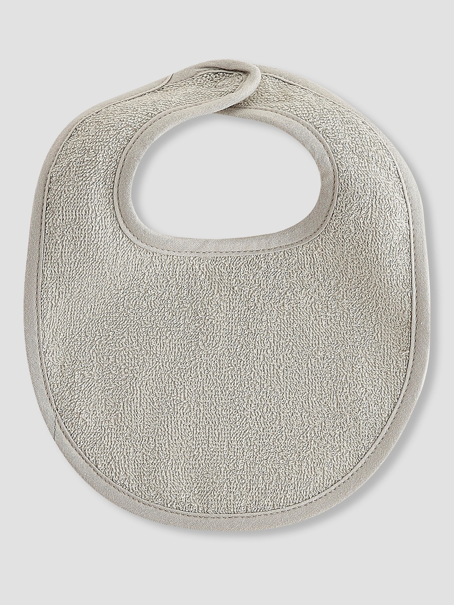 Pack of 4 Baby Bib with Snap Button Closure