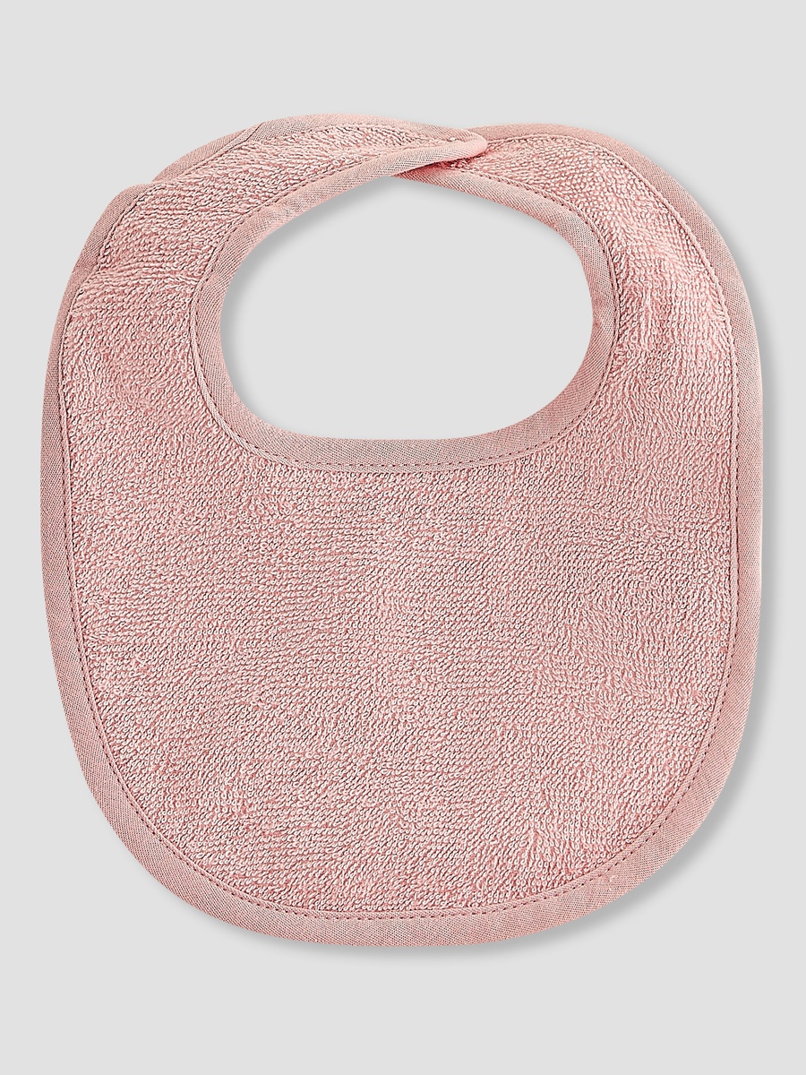 Pack of 4 Baby Bib with Snap Button Closure