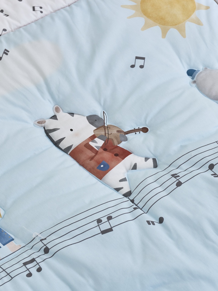 Baby Bedding Set with Print - 90x130 cm