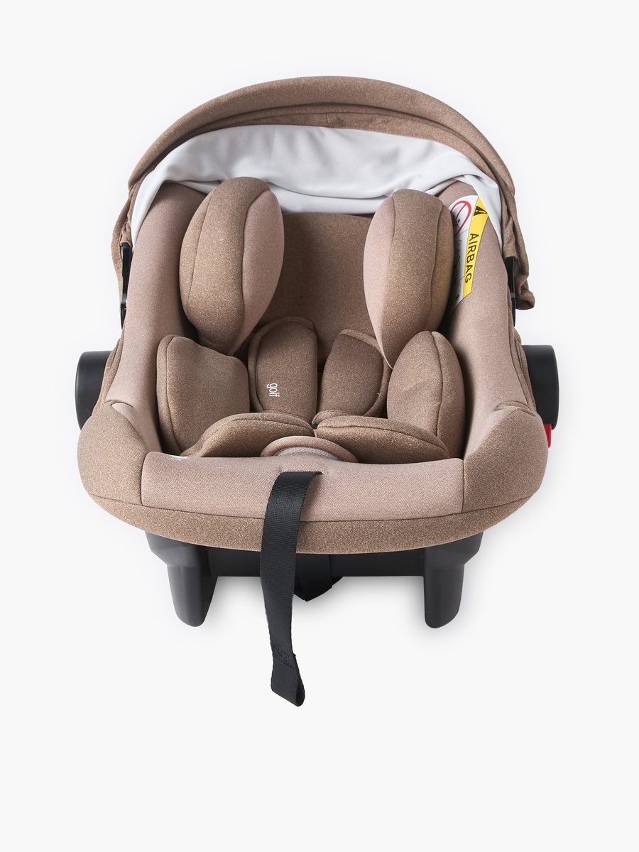 Golf Pro Car Seat with Safety Harness and Canopy