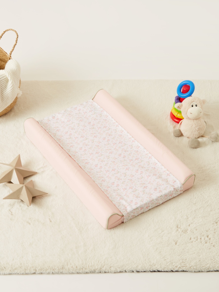 Floral Print Changing Pad