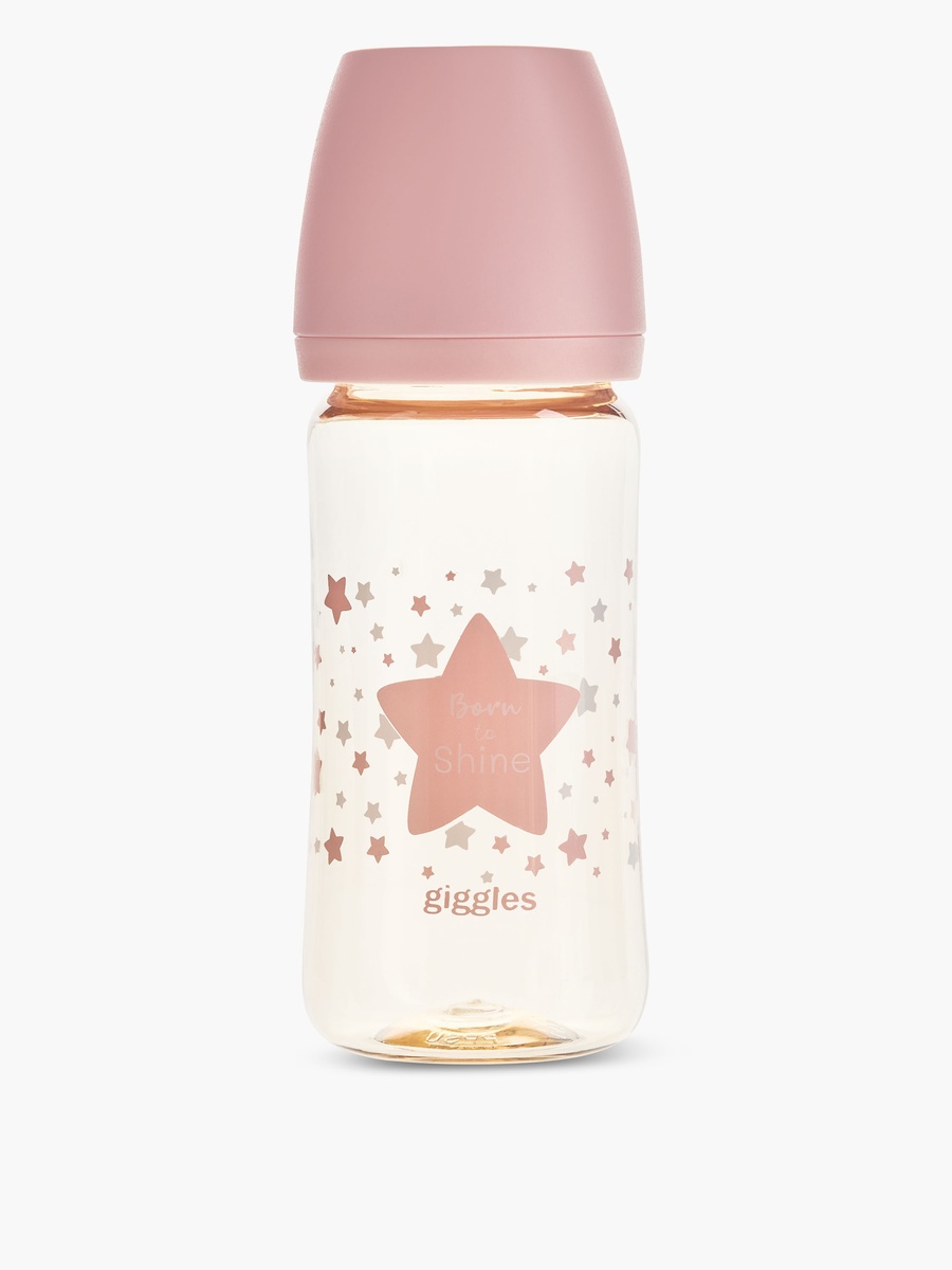 Feeding Bottle with Star Print - 240 ml