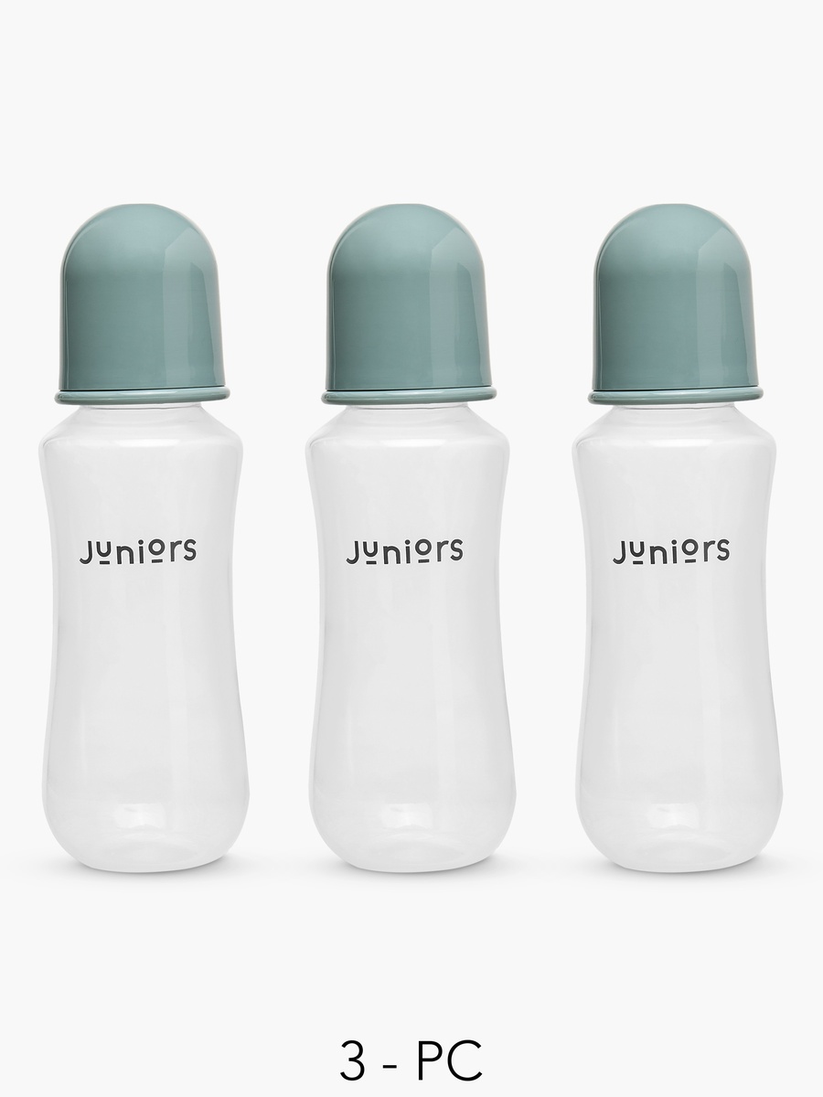 Pack of 3 Feeding Bottle with Dual Anti-Colic Valve - 250 ml