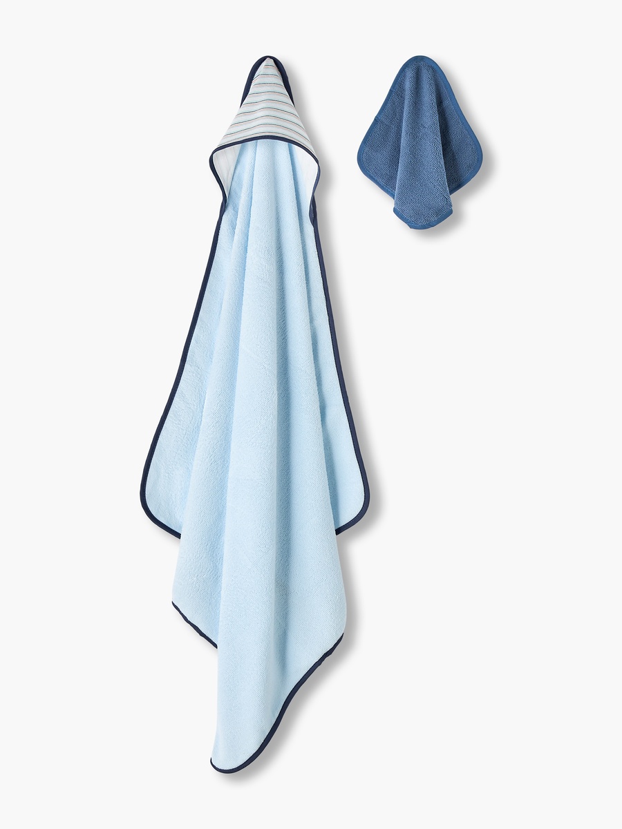 Set of 6 Baby Hooded Towel and Wash Cloth