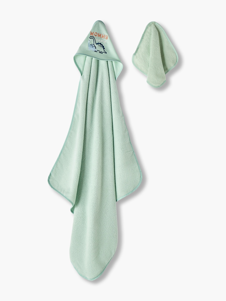 Set of 6 Baby Hooded Towel and Wash Cloth