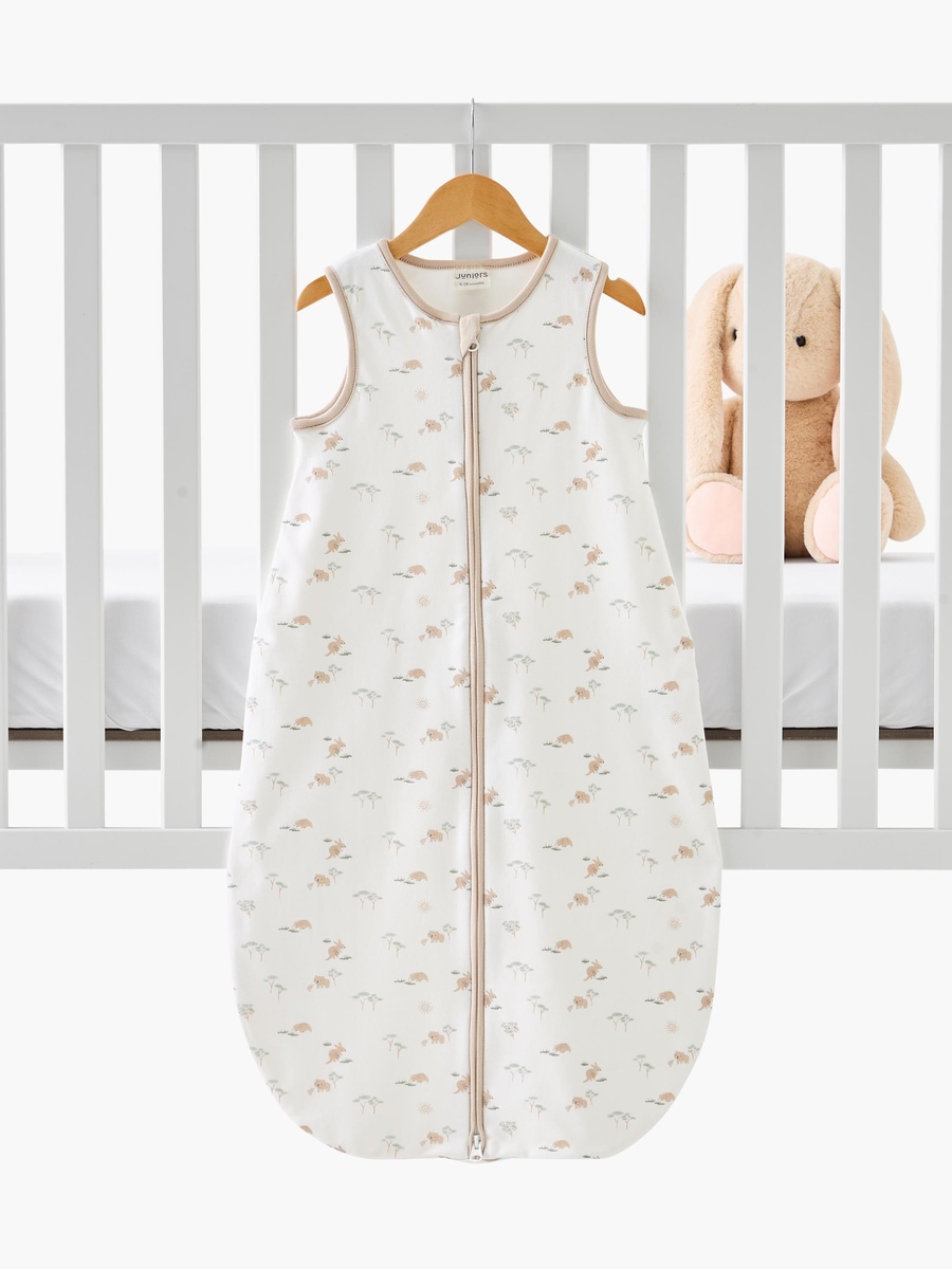 Baby Sleeping Bag with Rabbit Print - 32x85 cm