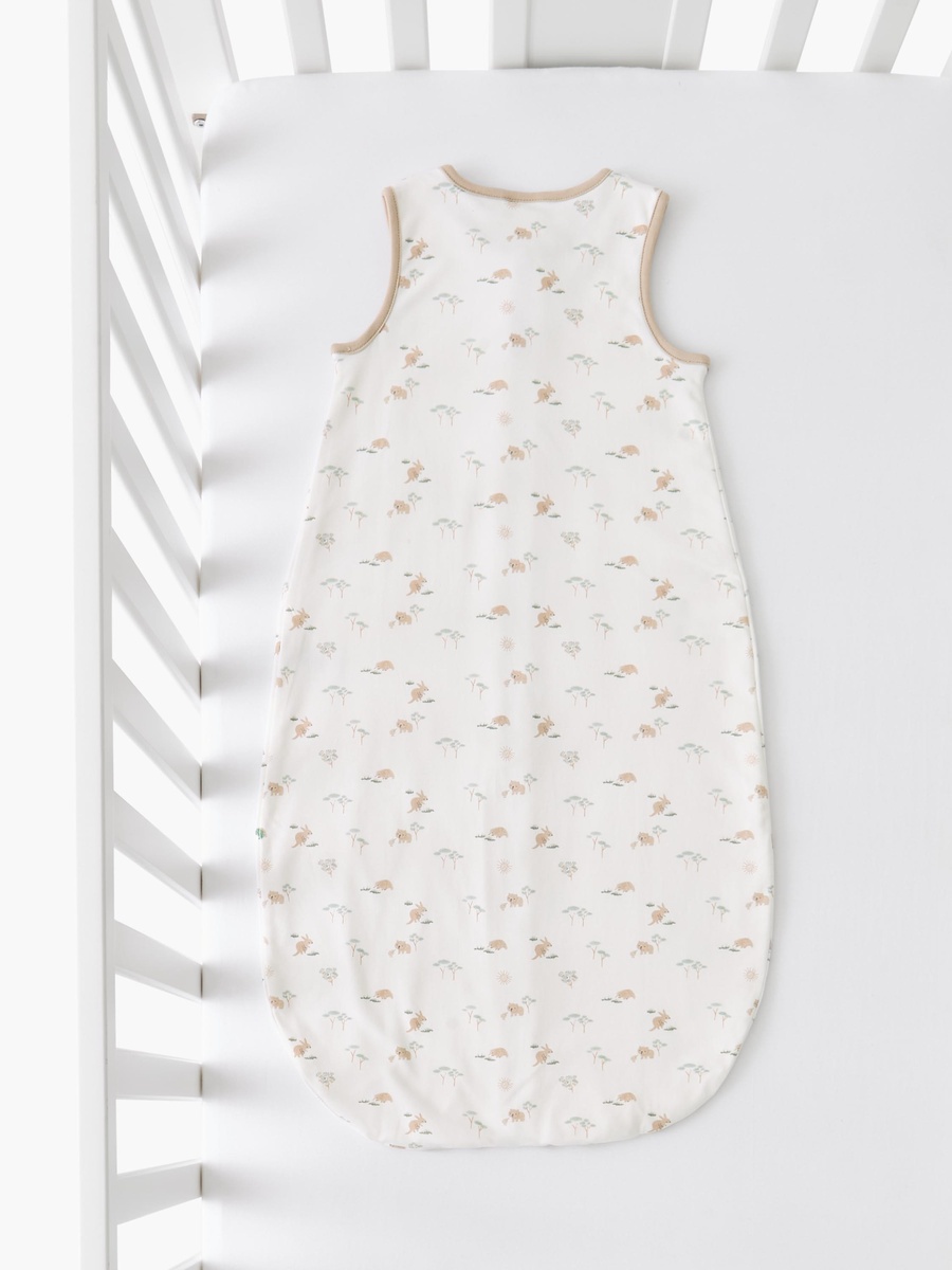 Baby Sleeping Bag with Rabbit Print - 32x85 cm