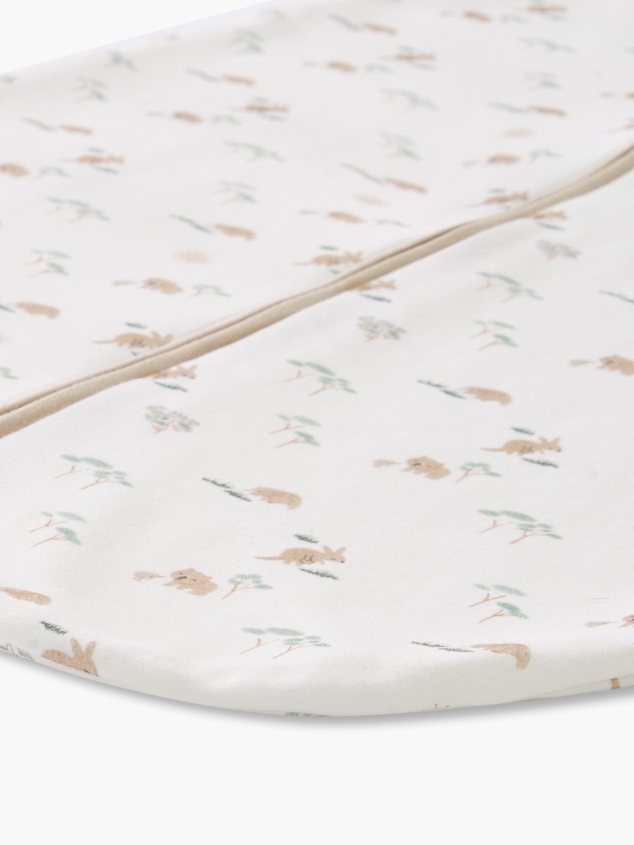 Baby Sleeping Bag with Rabbit Print - 32x85 cm