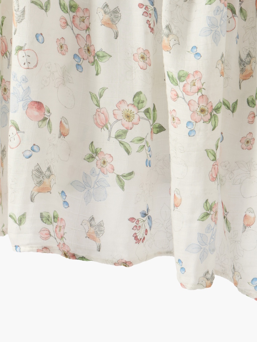 Baby Swaddle with Print - 120x120 cm