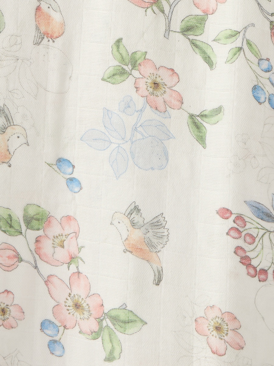 Baby Swaddle with Print - 120x120 cm
