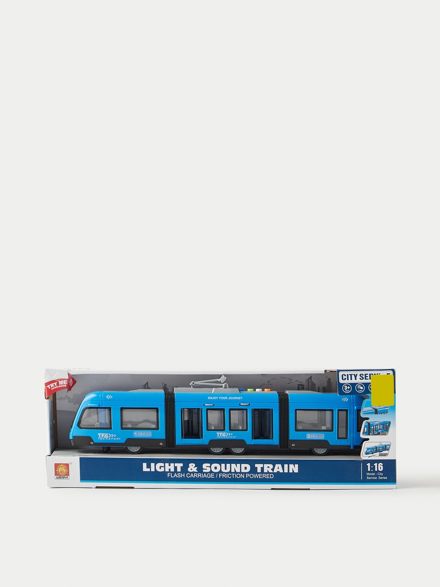 Tram Toy with Light and Sound