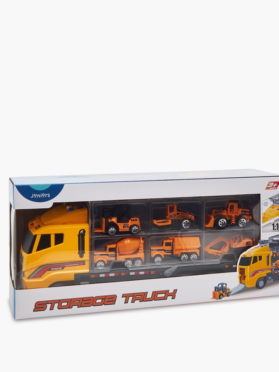 Storage Construction Truck Carrier Playset