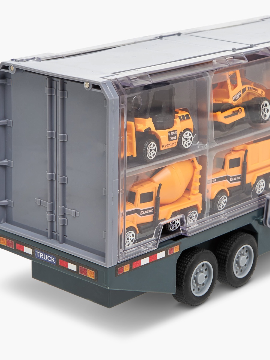Storage Construction Truck Carrier Playset