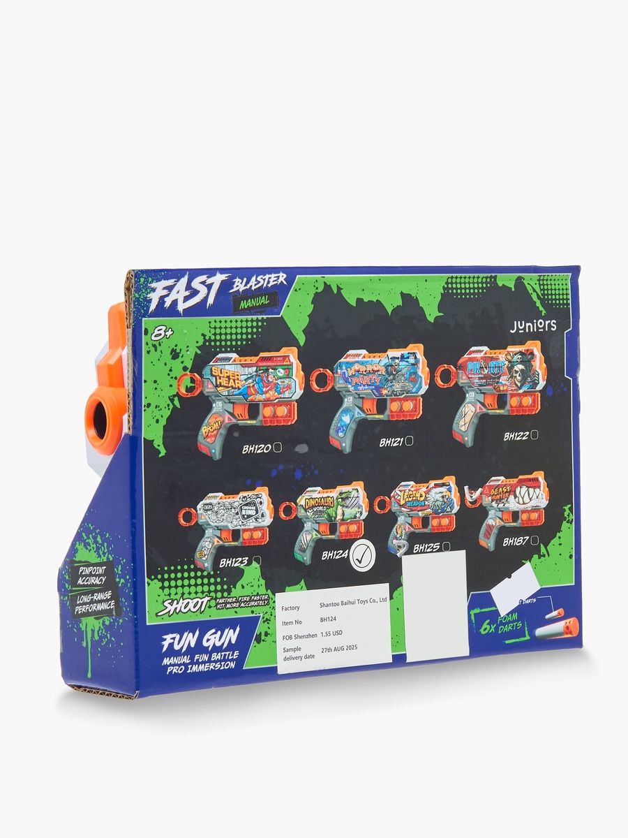 Dinosaur World Fast Blaster Soft Bullet Gun Playset