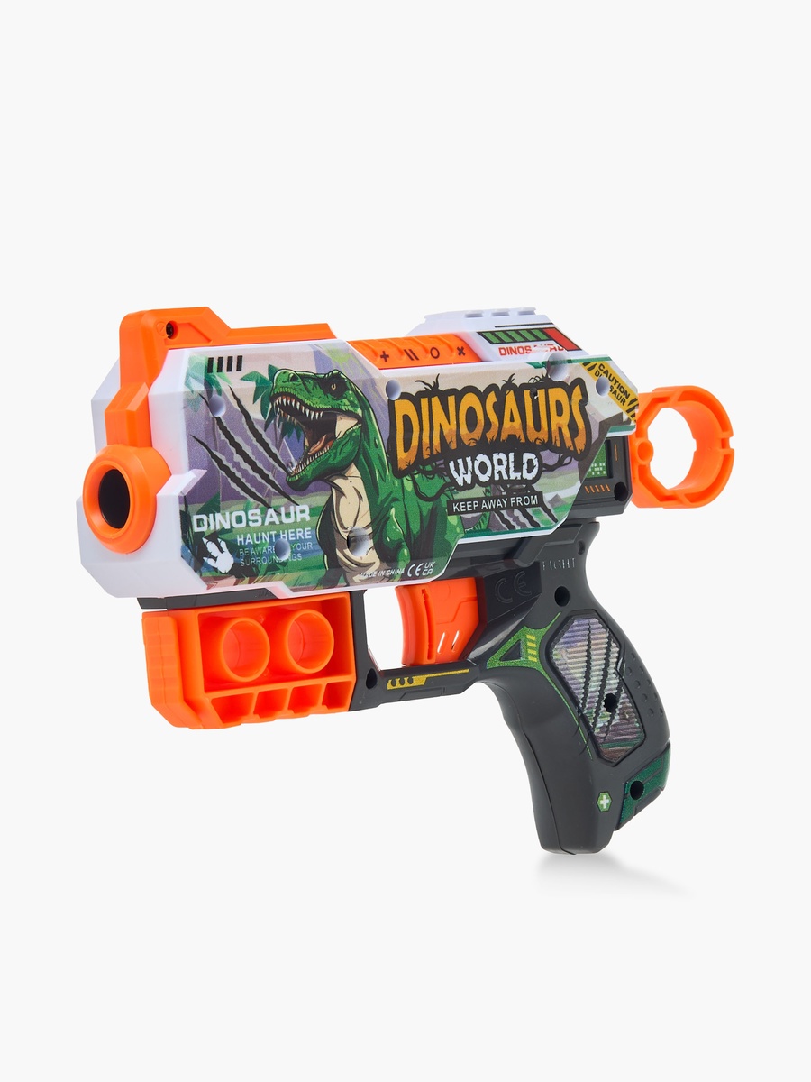 Dinosaur World Fast Blaster Soft Bullet Gun Playset