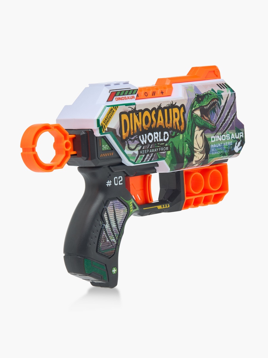 Dinosaur World Fast Blaster Soft Bullet Gun Playset