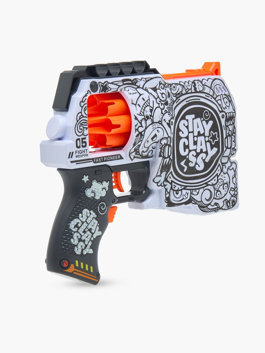 Doodle Art Soft Bullet Blaster Playset