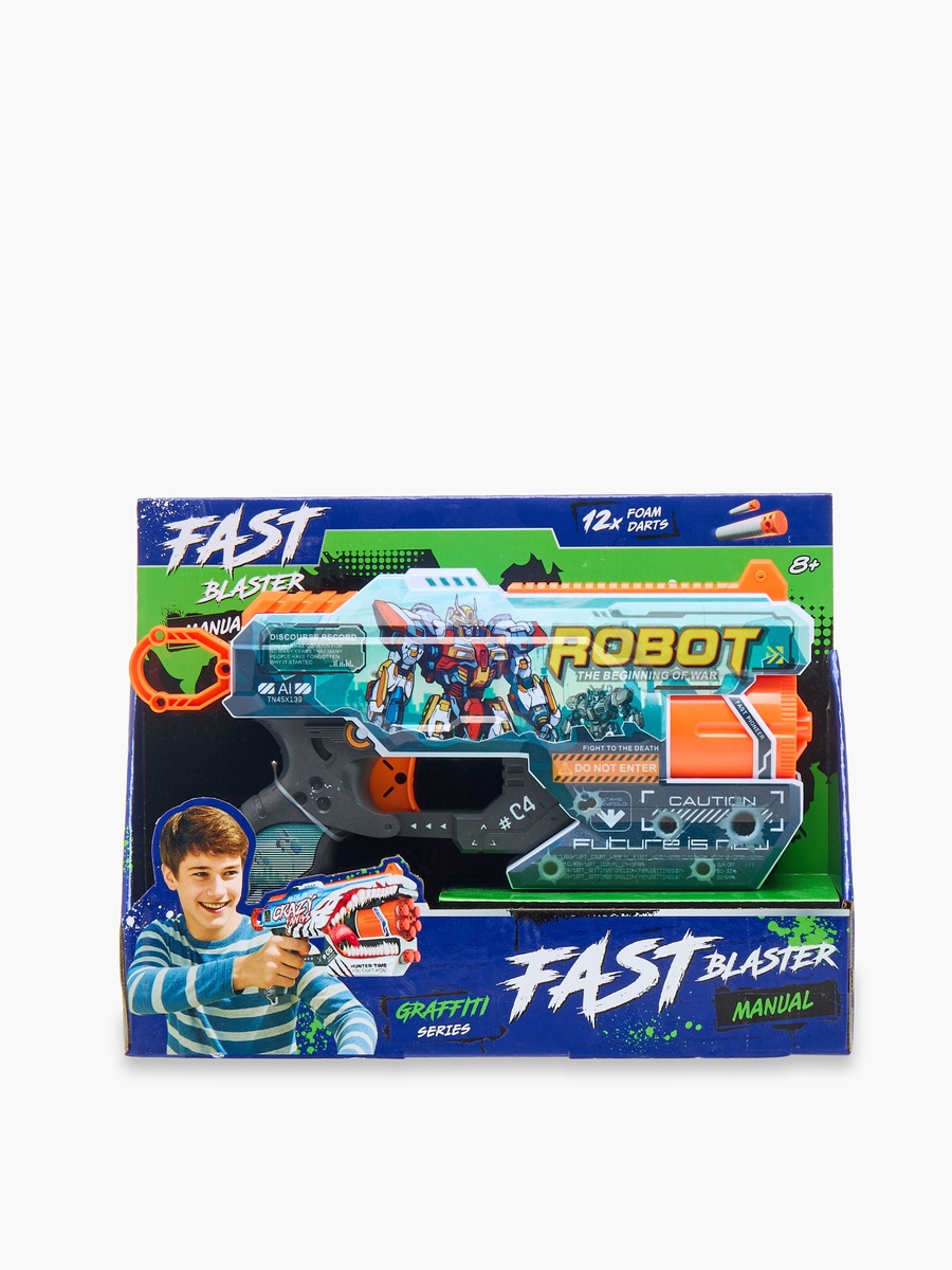 Doodle Art Soft Bullet Blaster Playset