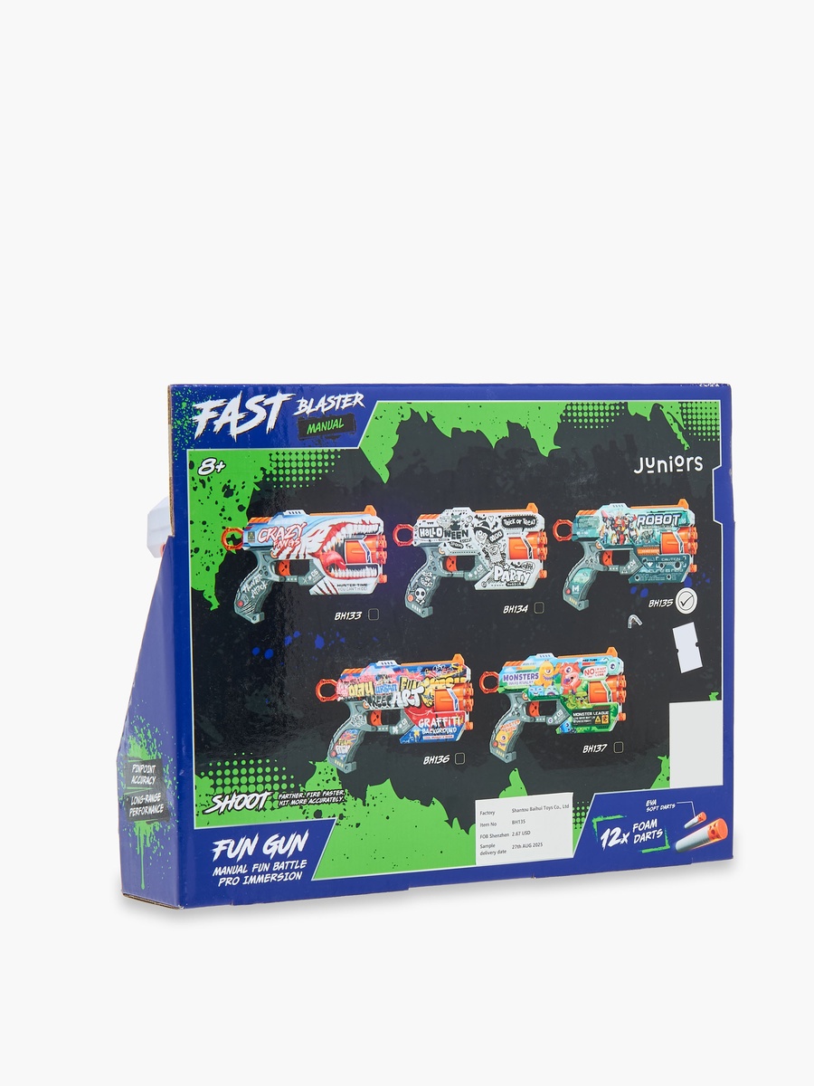 Doodle Art Soft Bullet Blaster Playset