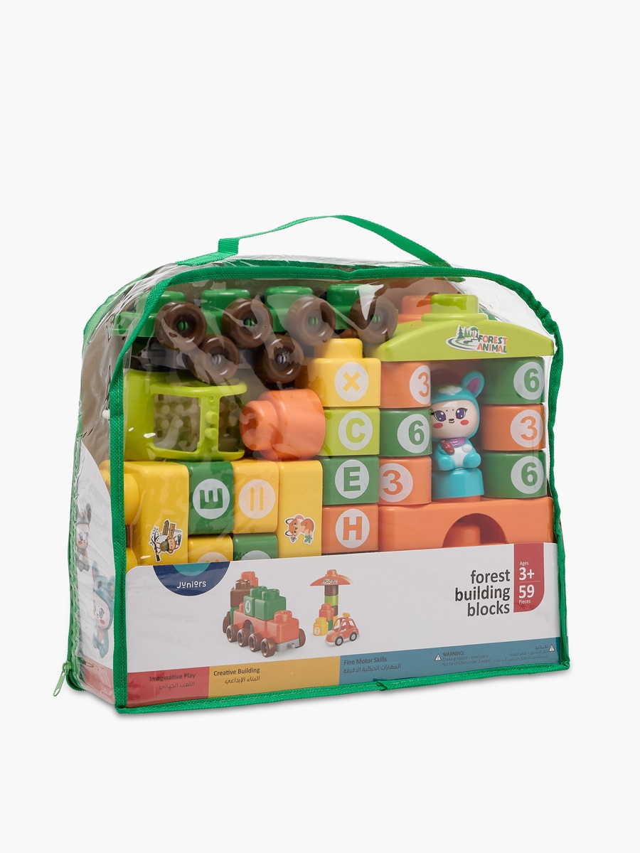 59-Piece Forest Building Block Set