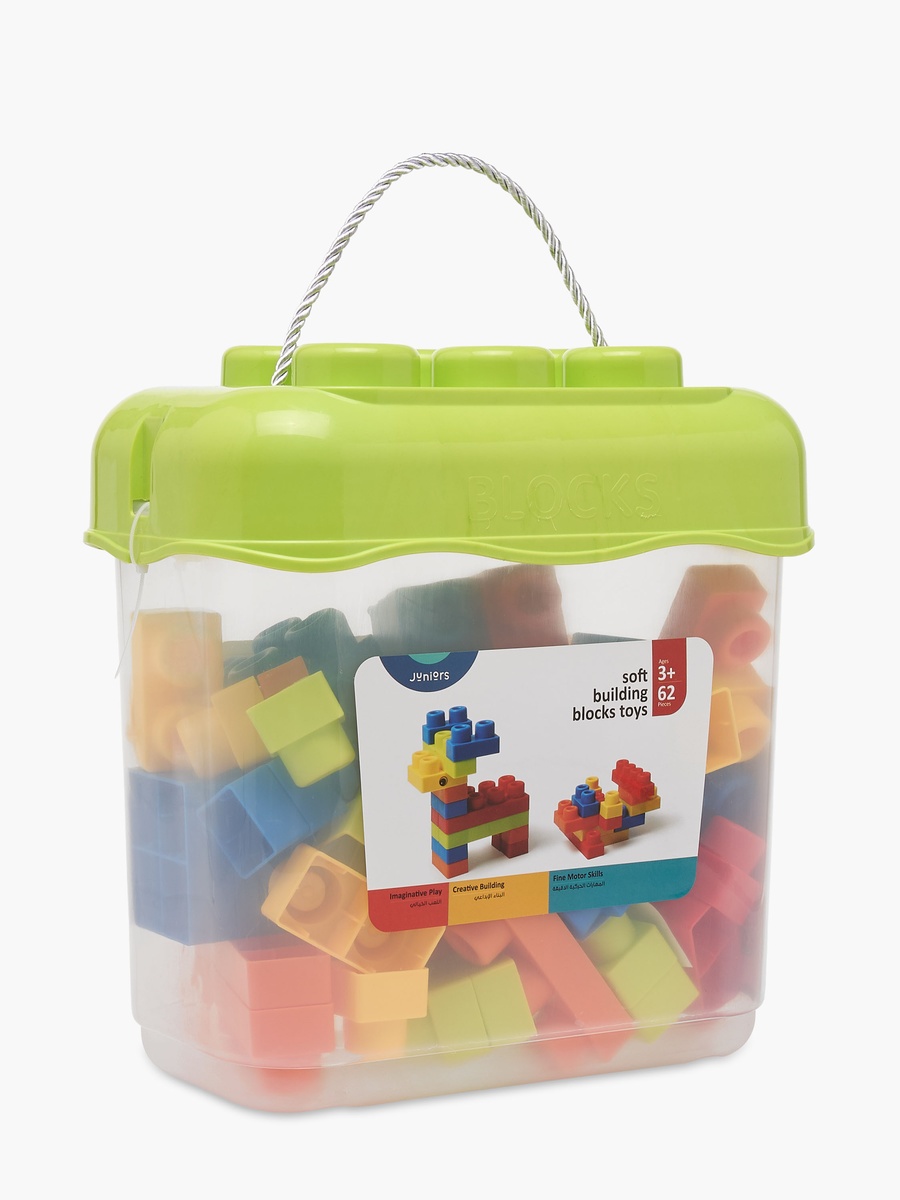 62-Piece Building Block Set