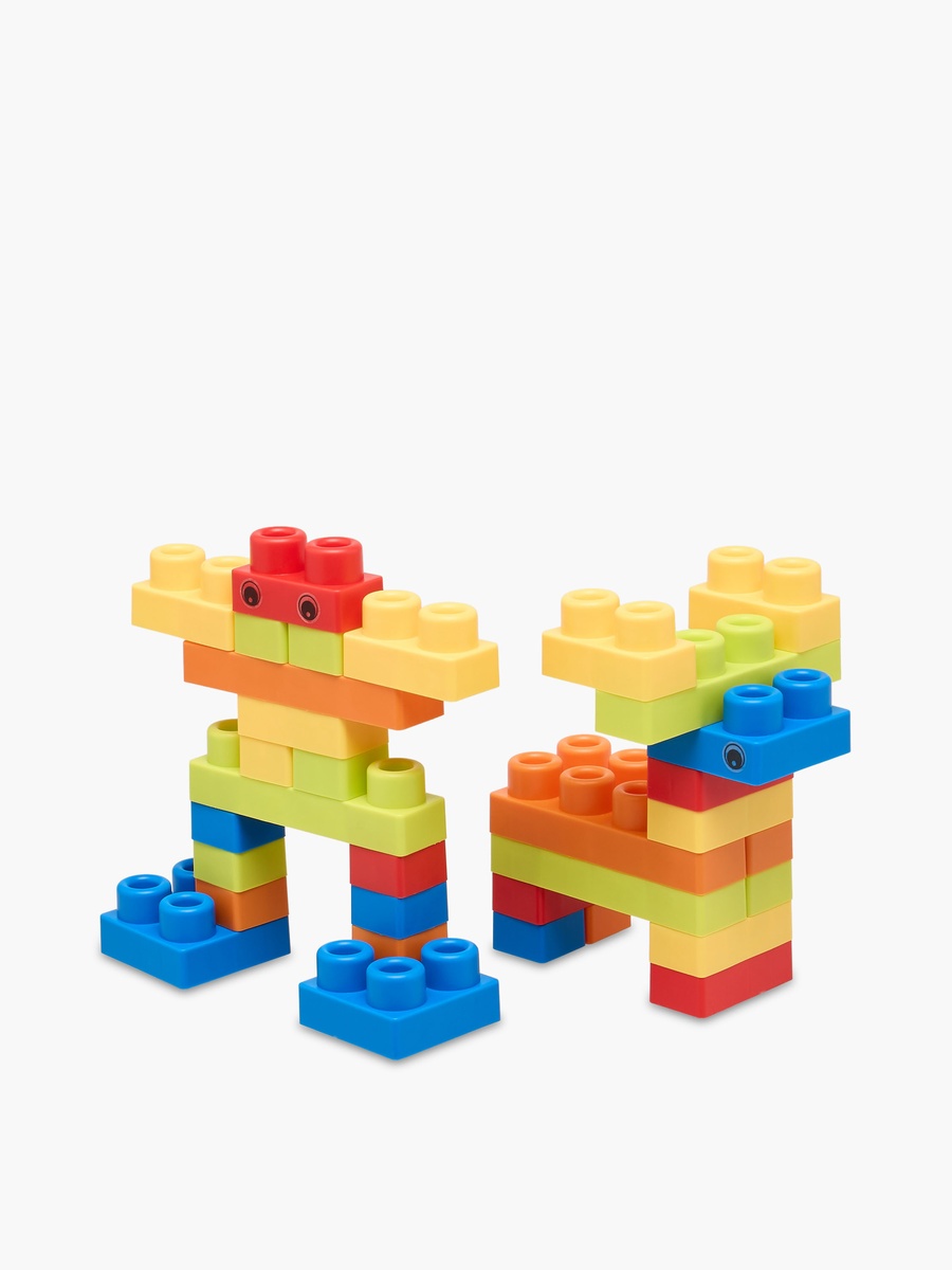 62-Piece Building Block Set