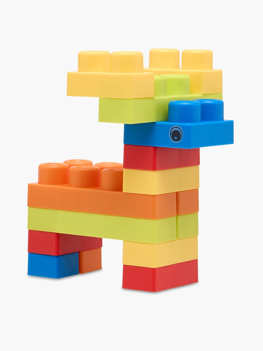 62-Piece Building Block Set
