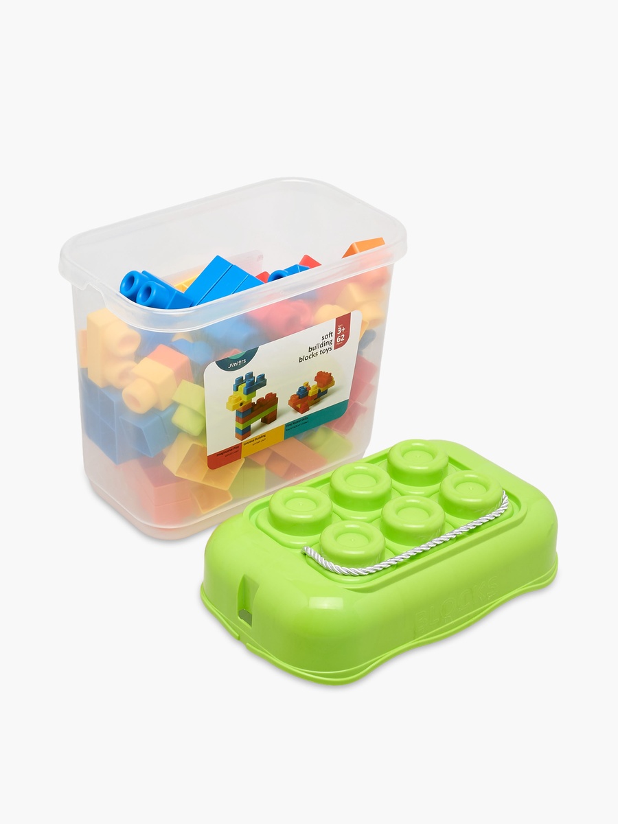 62-Piece Building Block Set