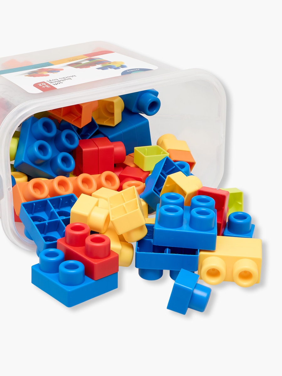 62-Piece Building Block Set
