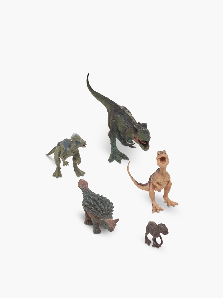 30-Piece Dinosaur Animal Valley Playset
