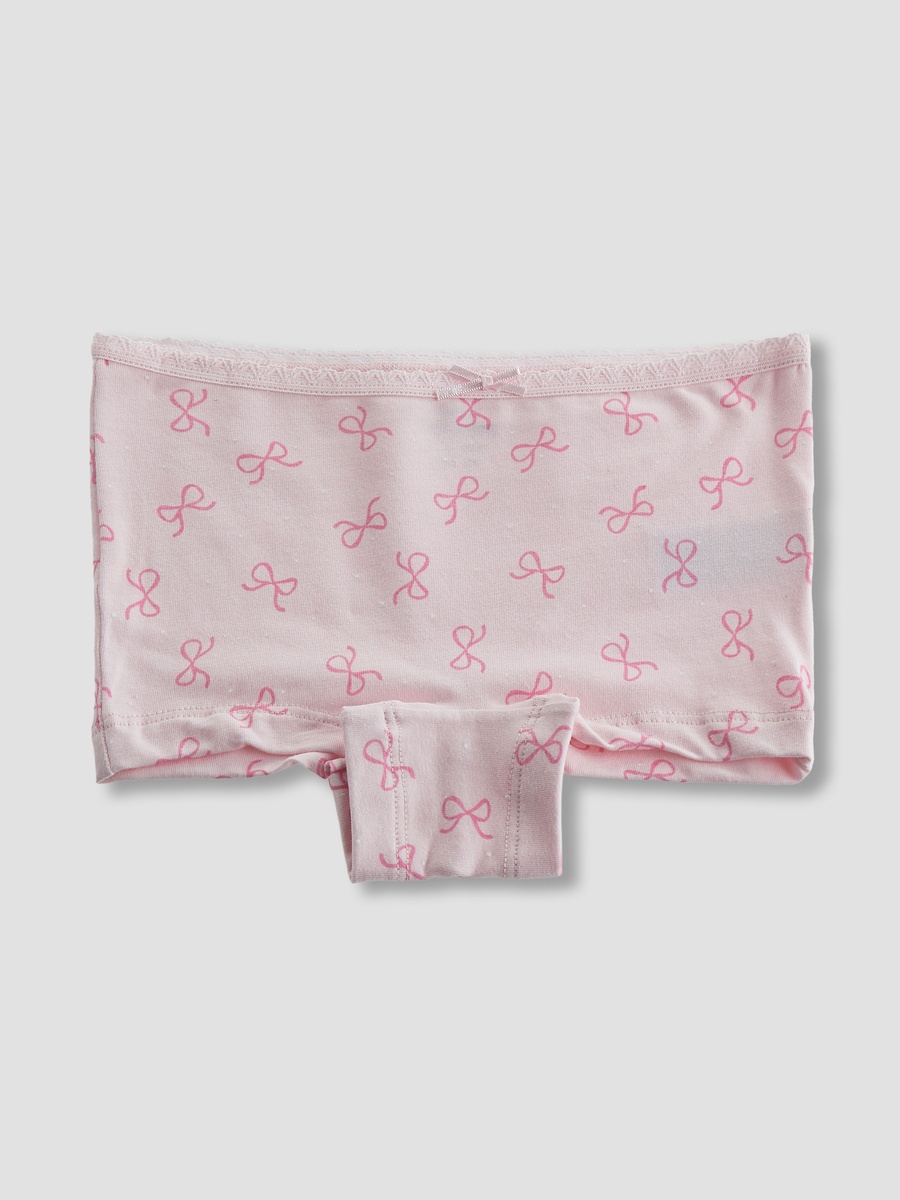Pack of 5 Cotton Boyshorts with Ballerina Print