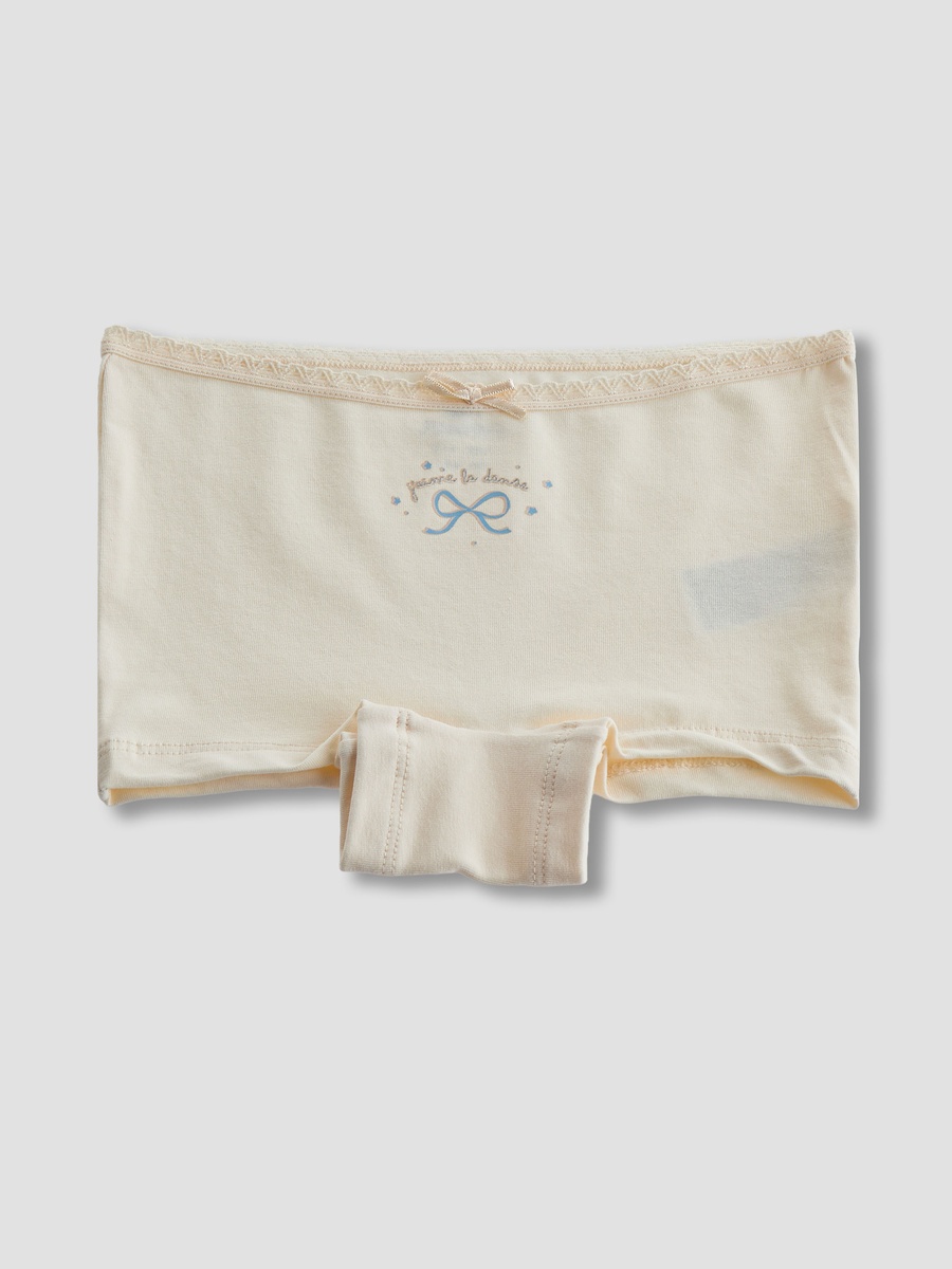 Pack of 5 Cotton Boyshorts with Ballerina Print