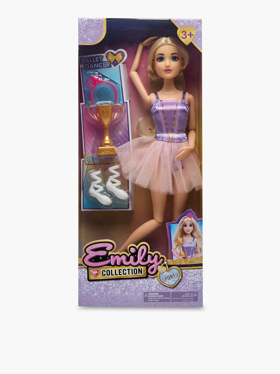 Ballerina Fashion Doll Playset - 11.5 cm