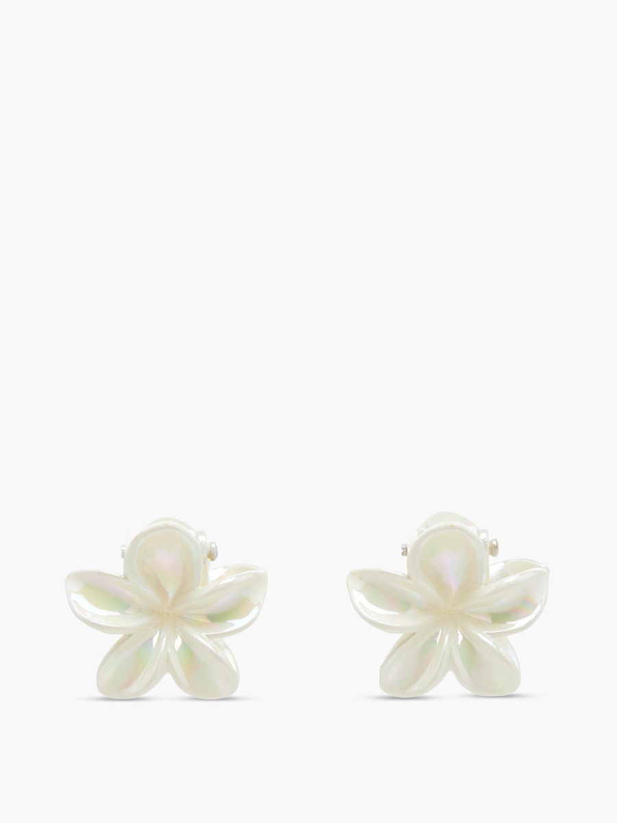 Pack of 6 Hair Clamp with Floral Shape