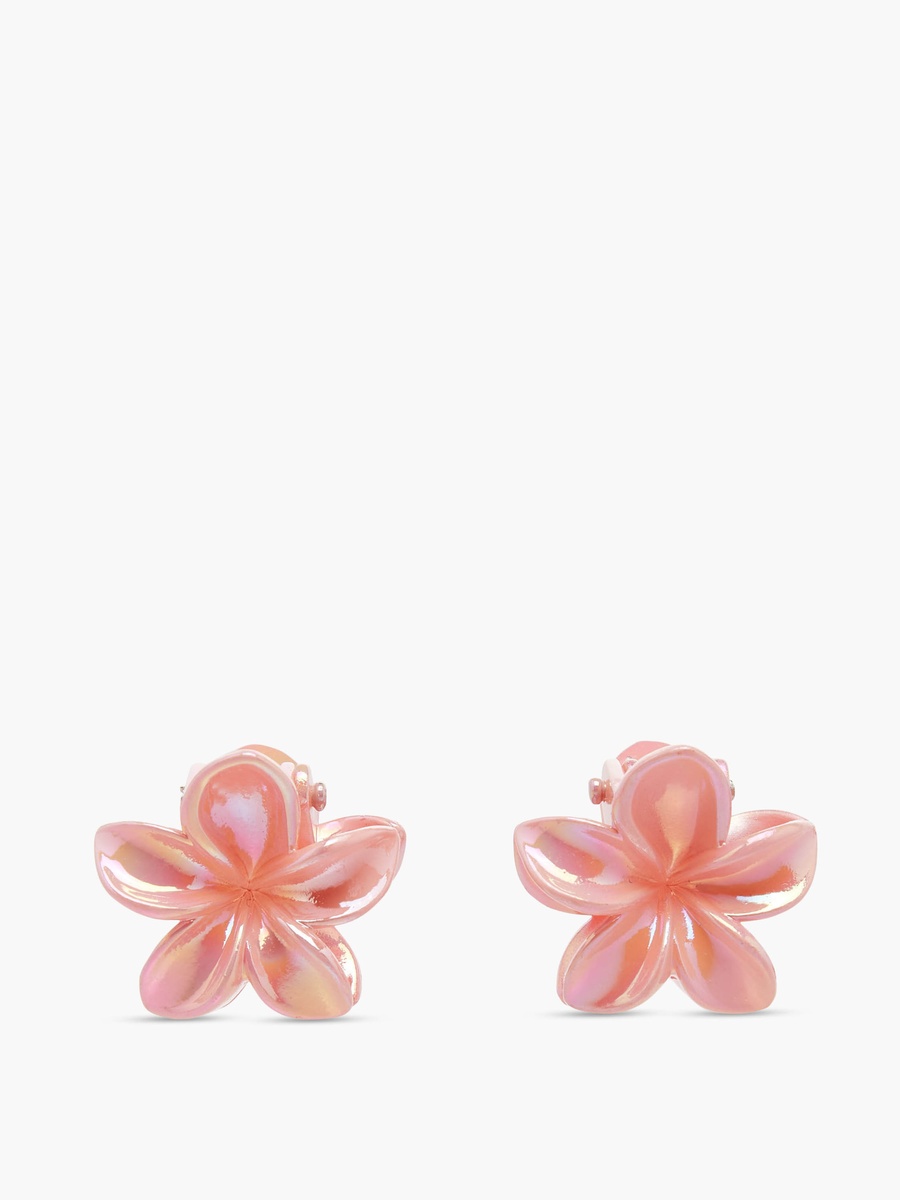 Pack of 6 Hair Clamp with Floral Shape