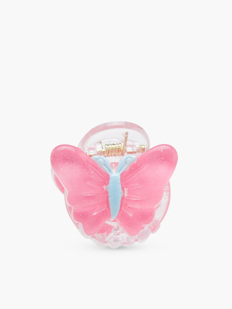 Pack of 4 Hair Clamp with Butterfly Design