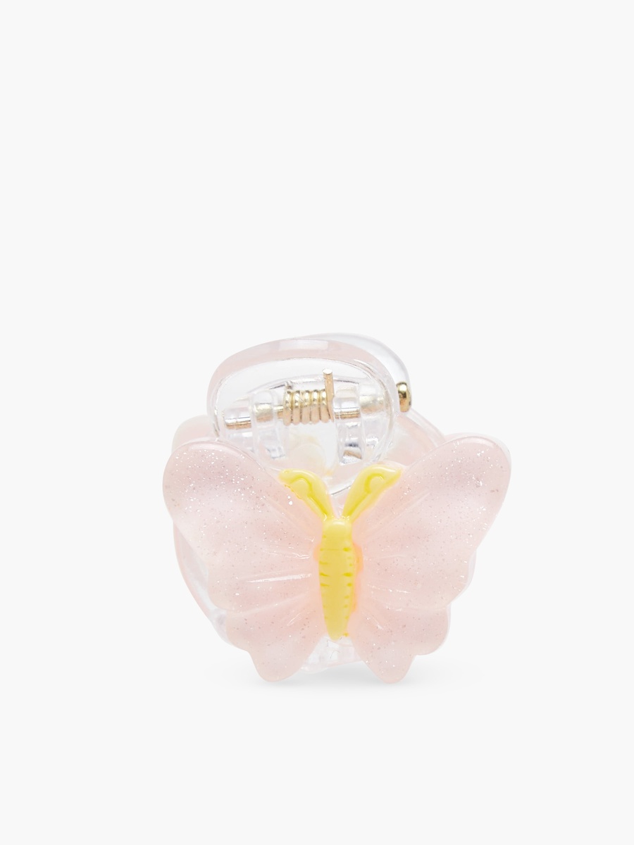 Pack of 4 Hair Clamp with Butterfly Design