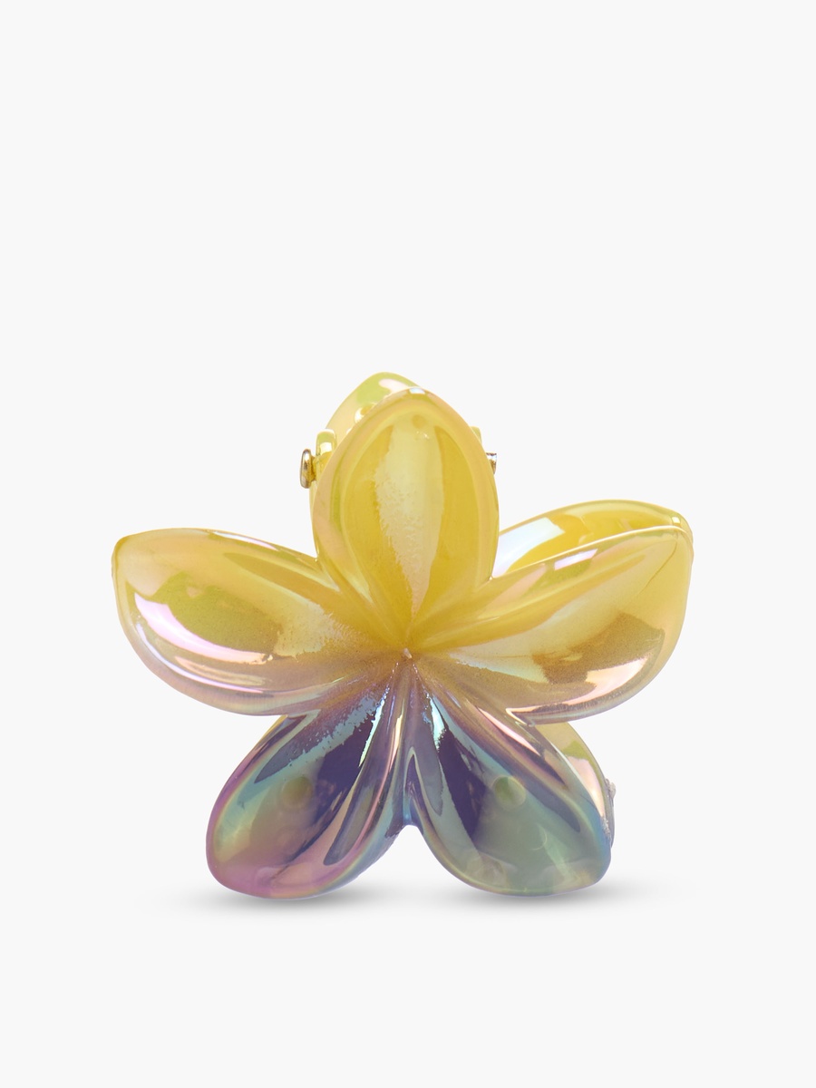 Pack of 3 Hair Clamp with Floral Design