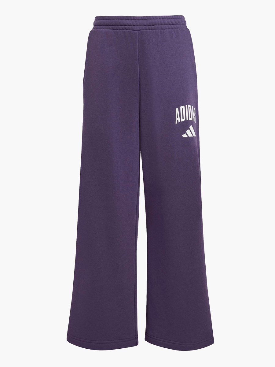 Girls Track Pants with Logo Print