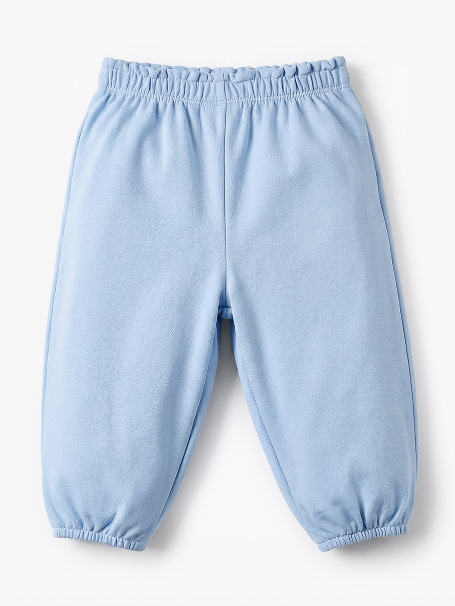 Elasticated Waist Joggers with Bow Applique